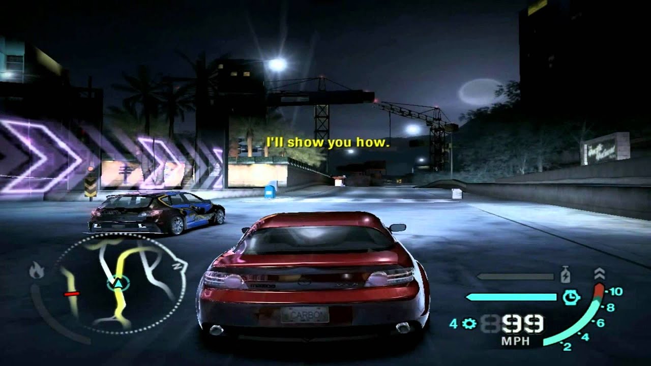 install need for speed carbon